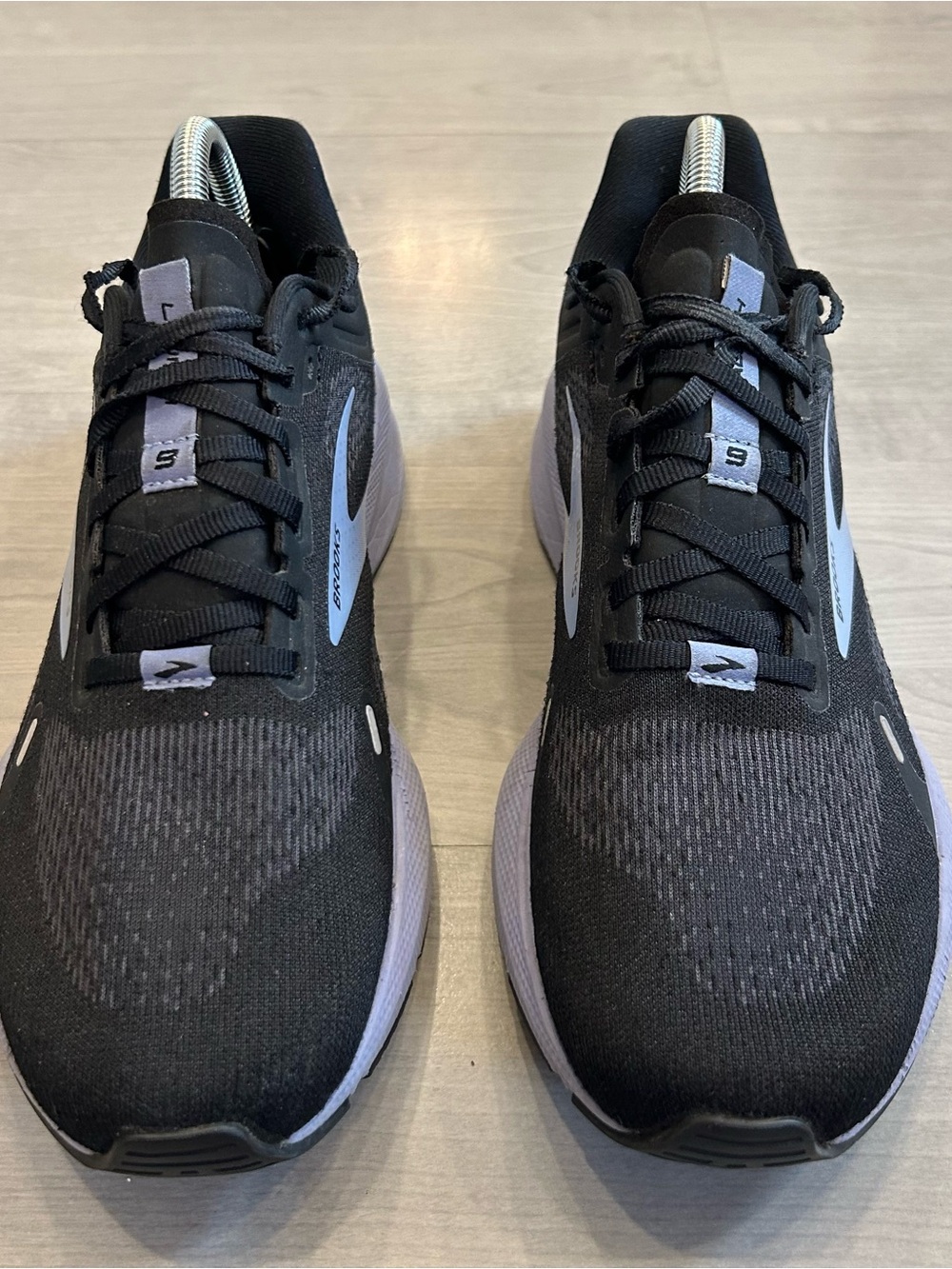 Brooks Launch 9 Black Purple Running Shoes Size 9.5 Women’s Athletic Sneakers - Picture 3 of 9